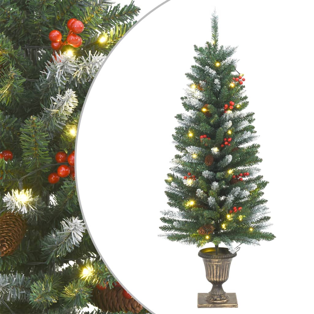 Kunstkerstbomen 2 St 100 Led's 120 Cm