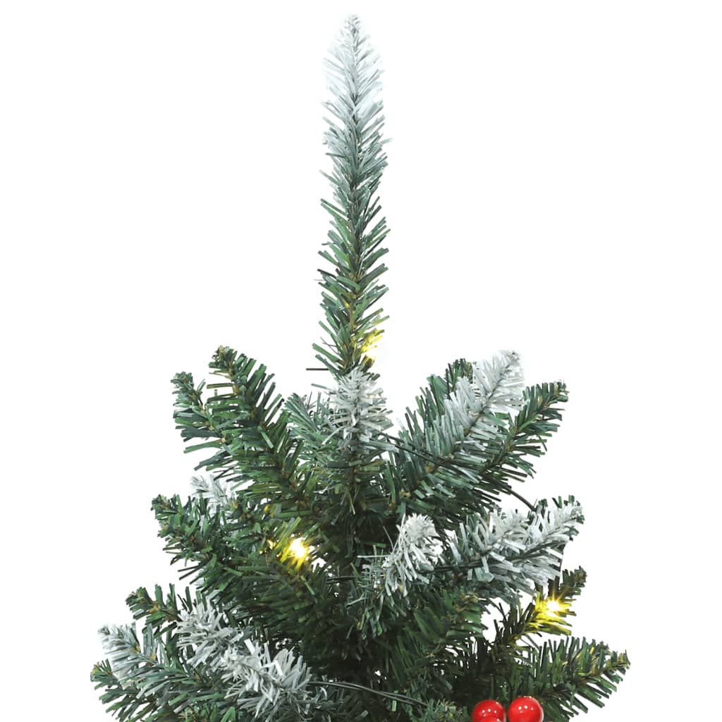 Kunstkerstbomen 2 St 100 Led's 120 Cm