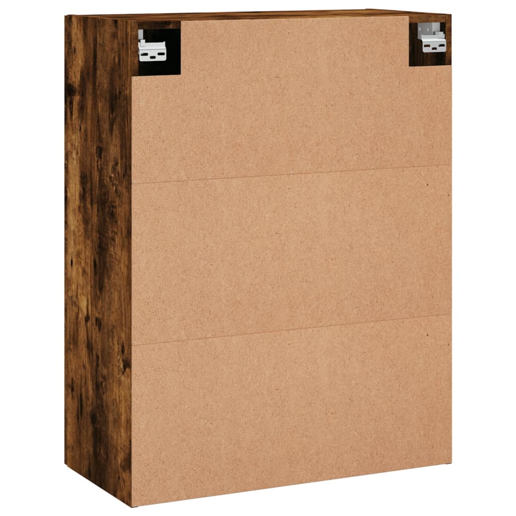 Hangkasten Bewerkt Hout Kleurig