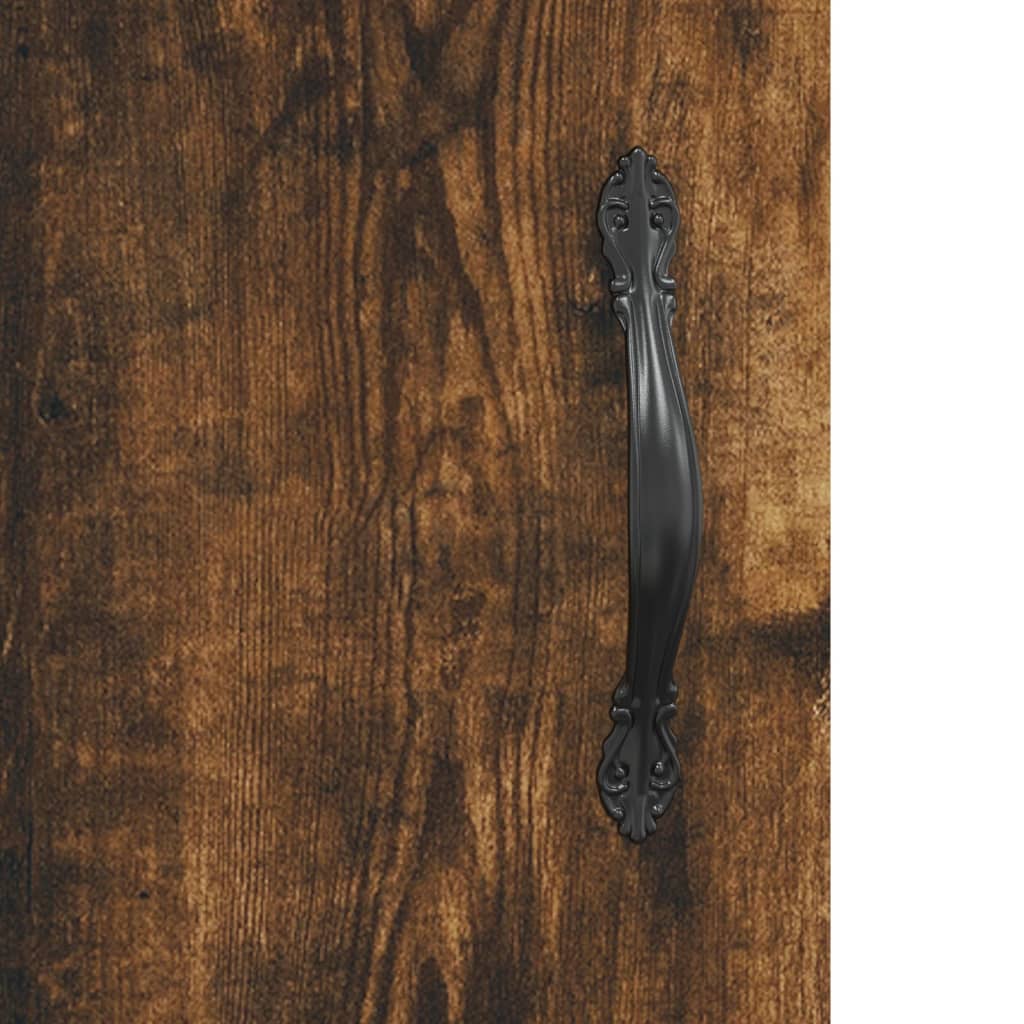 Hangkasten Bewerkt Hout Kleurig