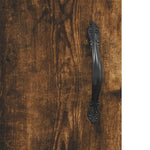 Hangkasten Bewerkt Hout Kleurig