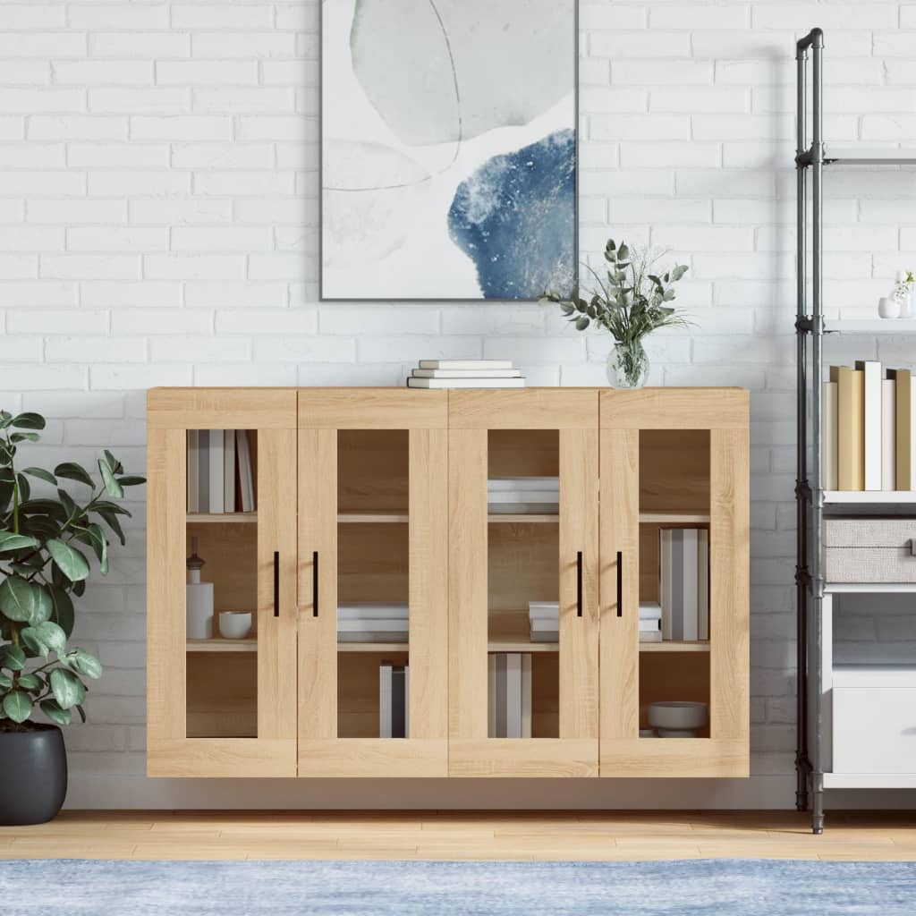 Hangkasten Bewerkt Hout