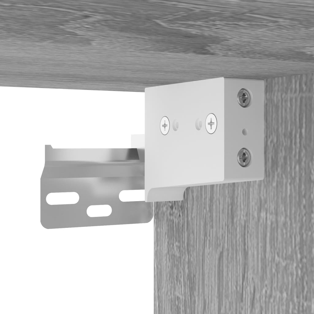 Hangkasten Bewerkt Eikenkleurig