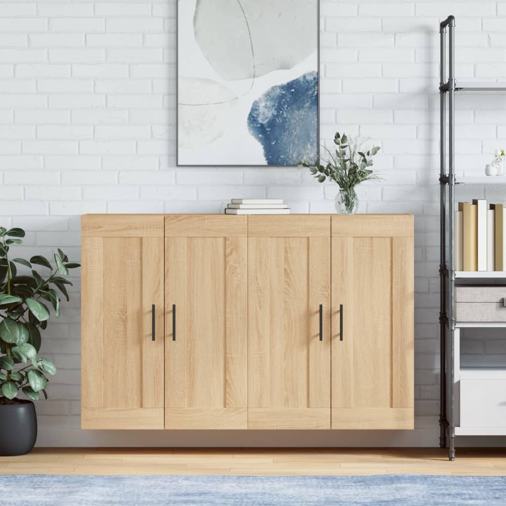 Hangkasten Bewerkt Hout