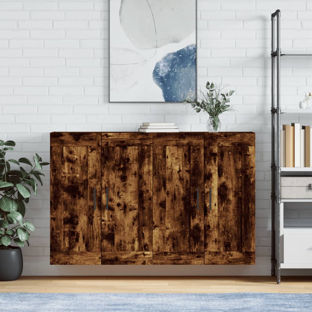 Hangkasten Bewerkt Hout