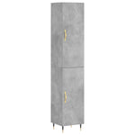 Hoge Kast 34,5X34X180 Cm Bewerkt Hout
