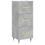 Hoge Kast 34,5X34X180 Cm Bewerkt Hout
