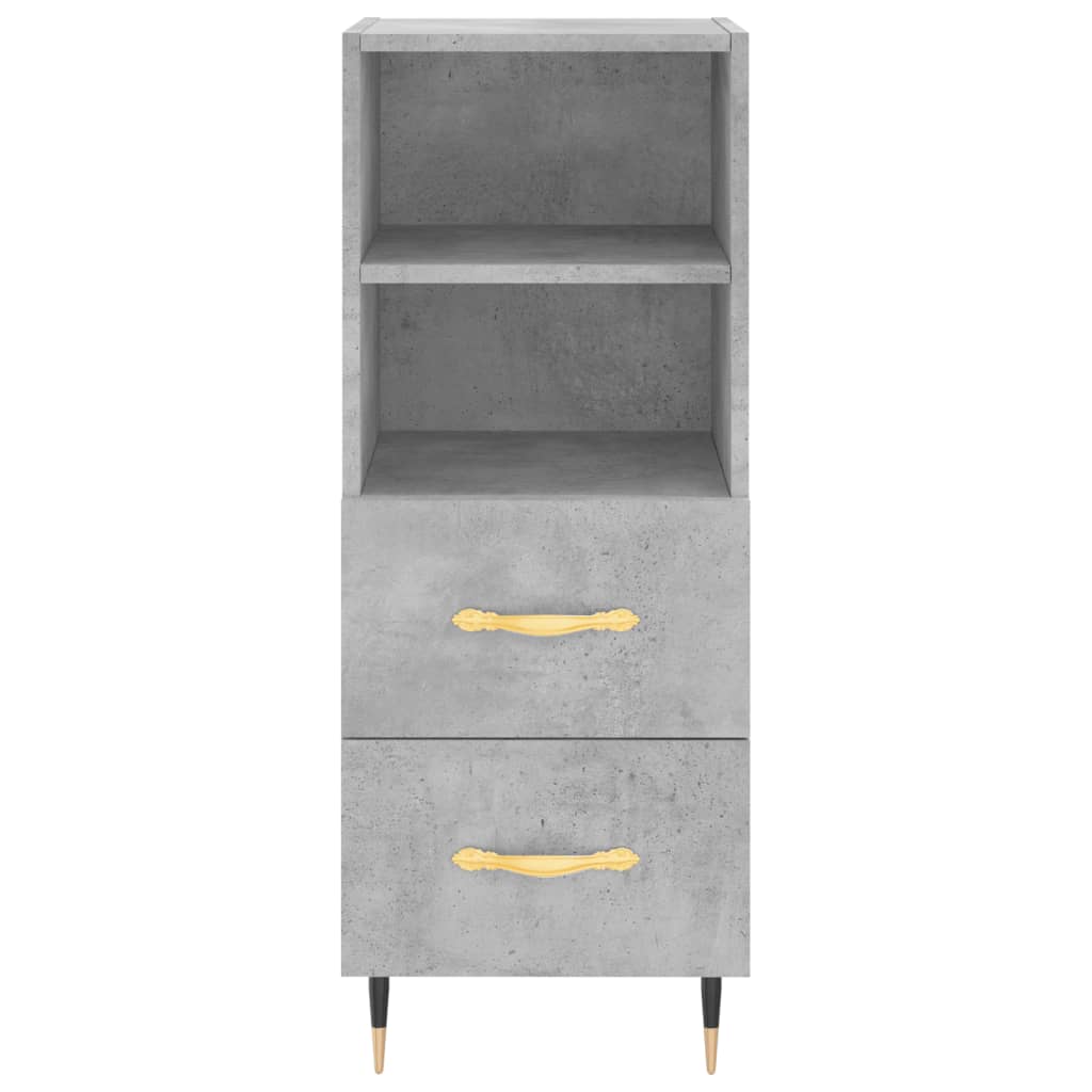 Hoge Kast 34,5X34X180 Cm Bewerkt Hout