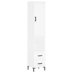 Hoge Kast 34,5X34X180 Cm Bewerkt Hout