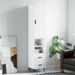 Hoge Kast 34,5X34X180 Cm Bewerkt Hout