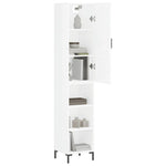 Hoge Kast 34,5X34X180 Cm Bewerkt Hout