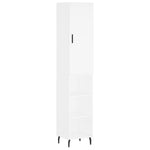Hoge Kast 34,5X34X180 Cm Bewerkt Hout