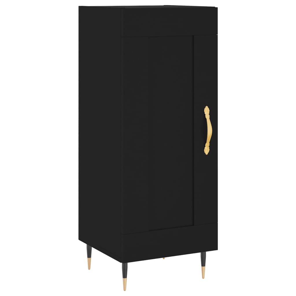 Hoge Kast 34,5X34X180 Cm Bewerkt Hout