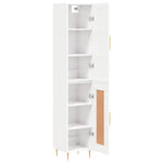 Hoge Kast 34,5X34X180 Cm Bewerkt Hout