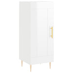 Hoge Kast 34,5X34X180 Cm Bewerkt Hout