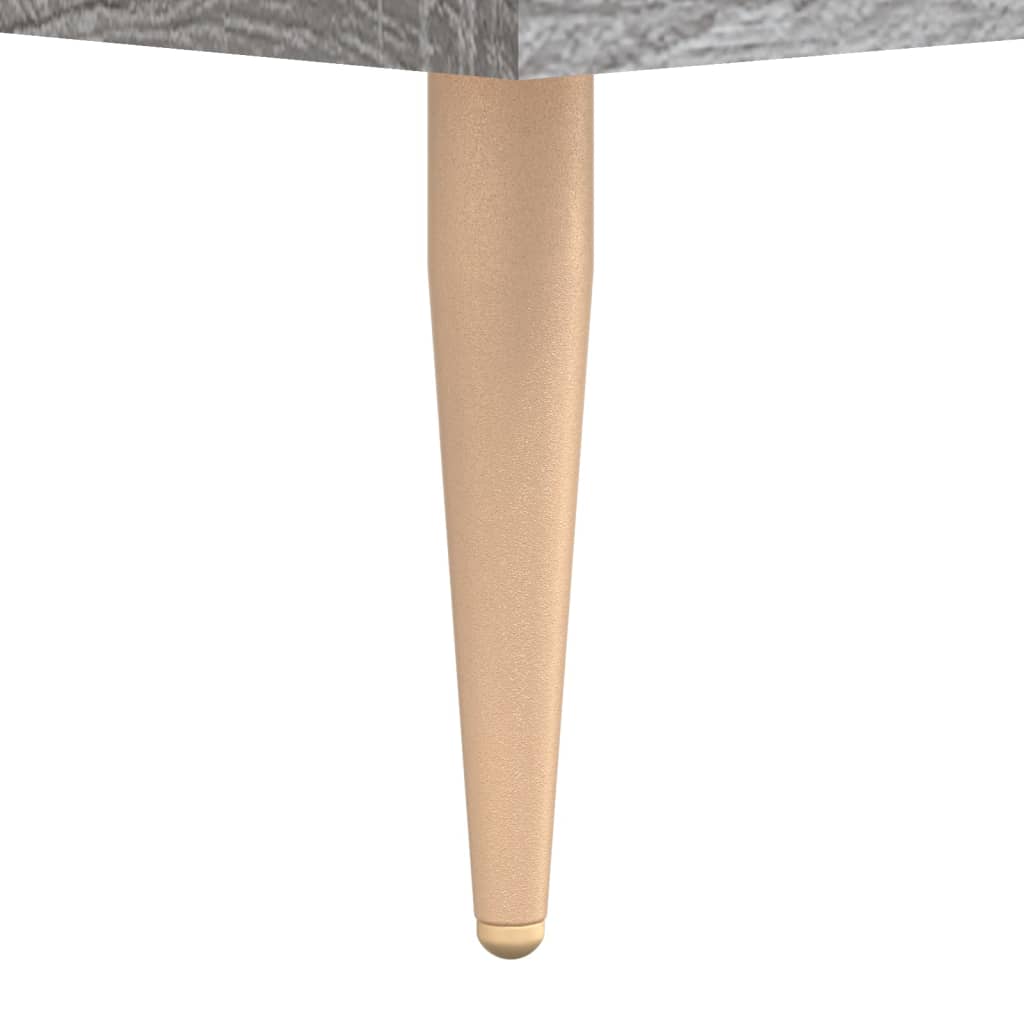 Hoge Kast 34,5X34X180 Cm Bewerkt Hout Eikenkleurig