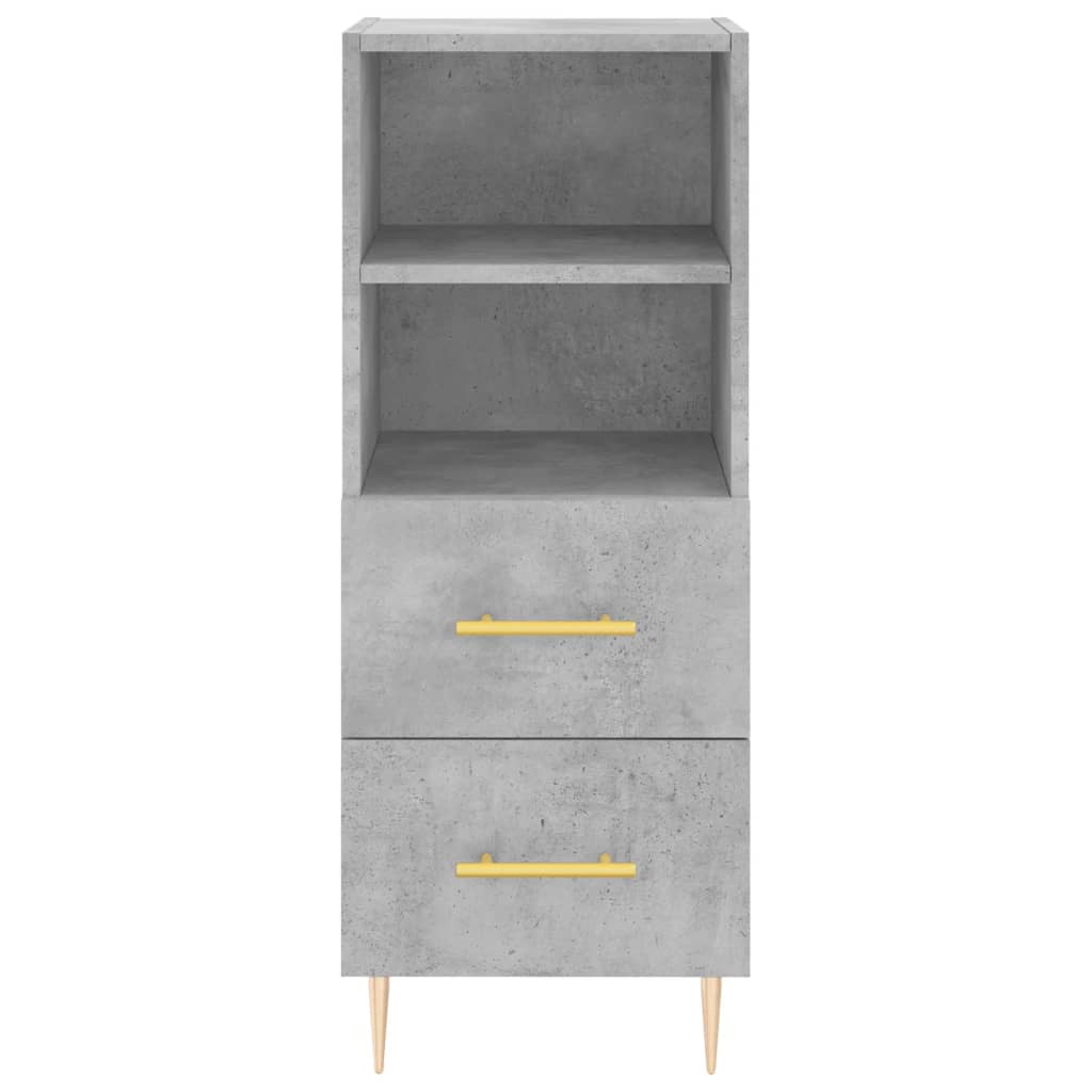 Hoge Kast 34,5X34X180 Cm Bewerkt Hout