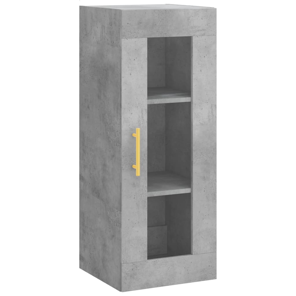 Hoge Kast 34,5X34X180 Cm Bewerkt Hout