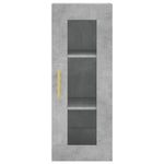 Hoge Kast 34,5X34X180 Cm Bewerkt Hout