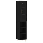 Hoge Kast 34,5X34X180 Cm Bewerkt Hout