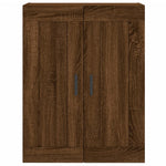 Hoge Kast 69,5X34X180 Cm Bewerkt Hout