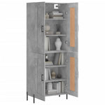 Hoge Kast 69,5X34X180 Cm Bewerkt Hout