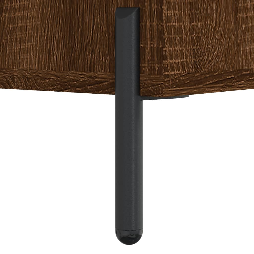 Hoge Kast 69,5X34X180 Cm Bewerkt Hout