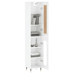 Hoge Kast 34,5X34X180 Cm Bewerkt Hout