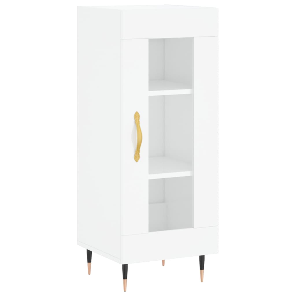 Hoge Kast 34,5X34X180 Cm Bewerkt Hout