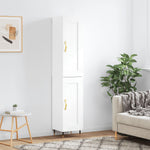 Hoge Kast 34,5X34X180 Cm Bewerkt Hout
