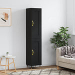 Hoge Kast 34,5X34X180 Cm Bewerkt Hout