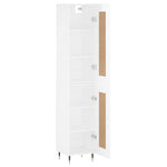 Hoge Kast 34,5X34X180 Cm Bewerkt Hout