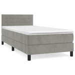Boxspring Met Matras Fluweel