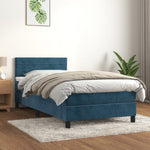 Boxspring Met Matras Fluweel