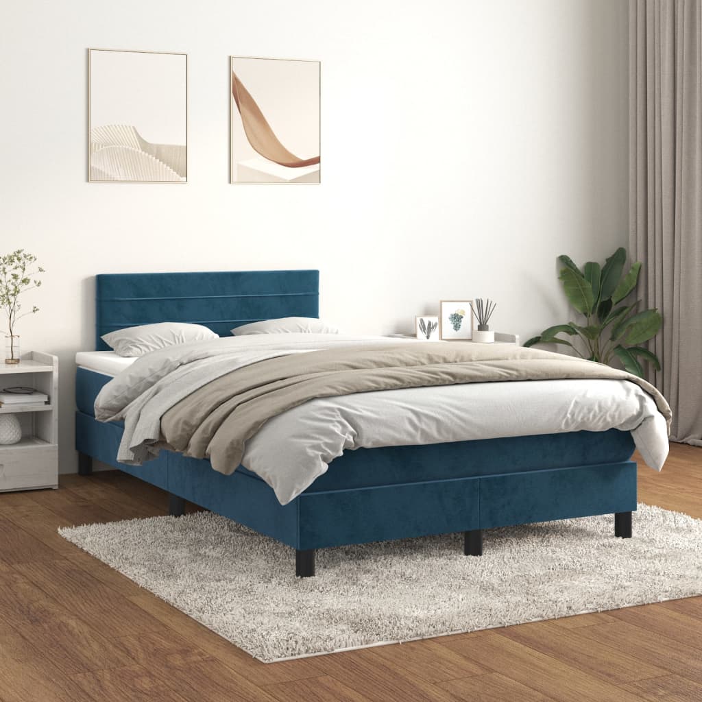 Boxspring Met Matras Fluweel