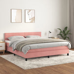 Boxspring Met Matras Fluweel