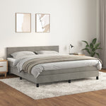Boxspring Met Matras Fluweel