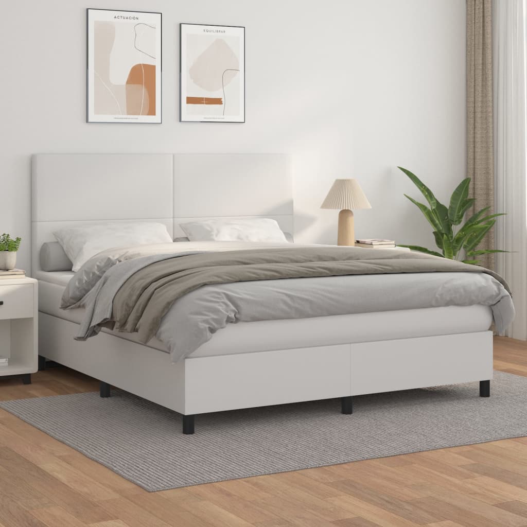 Boxspring Met Matras Kunstleer
