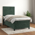 Boxspring Met Matras Fluweel