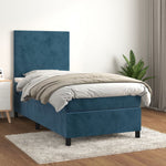 Boxspring Met Matras Fluweel