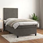 Boxspring Met Matras Fluweel