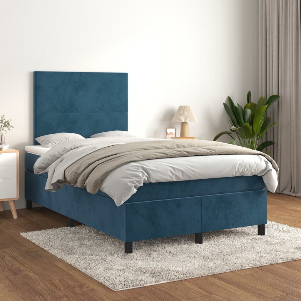Boxspring Met Matras Fluweel