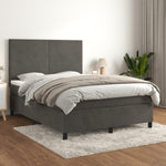 Boxspring Met Matras Fluweel