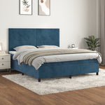 Boxspring Met Matras Fluweel