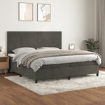 Boxspring Met Matras Fluweel