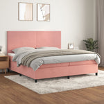 Boxspring Met Matras Fluweel