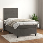 Boxspring Met Matras Fluweel