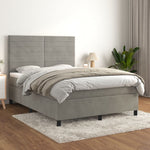 Boxspring Met Matras Fluweel