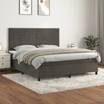 Boxspring Met Matras Fluweel