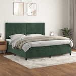Boxspring Met Matras Fluweel
